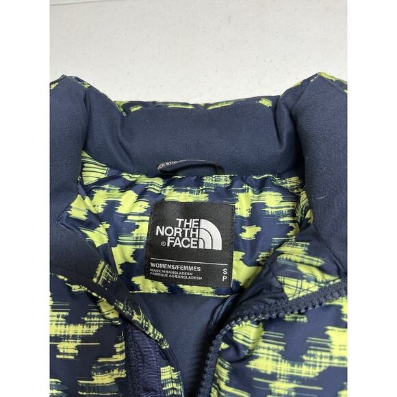 The North Face Nuptse Cosmic Blue 700 Fill Down Puffer Vest Womens Sz S - Picture 2 of 8